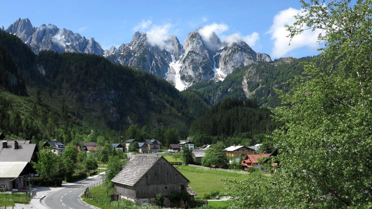 Ferienwohnung Kunterbunt Gosau Exteriör bild