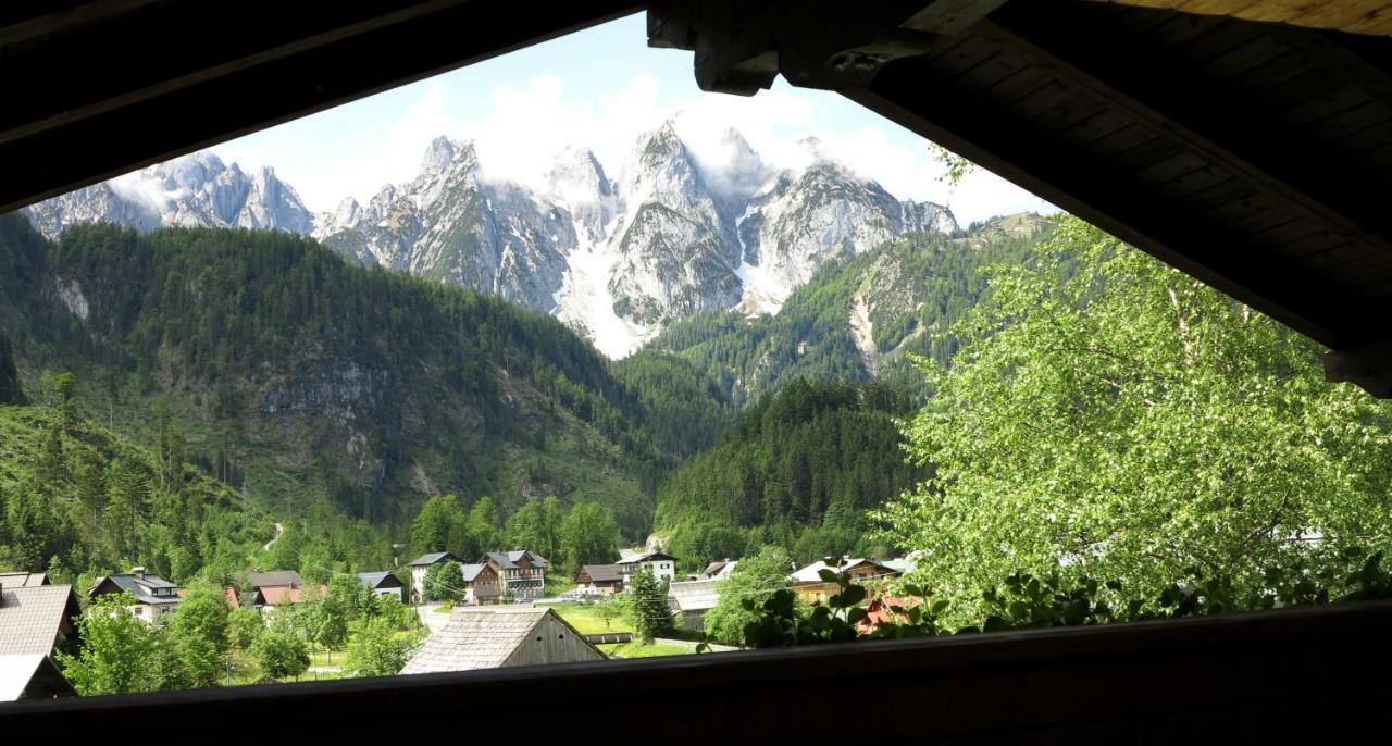 Ferienwohnung Kunterbunt Gosau Exteriör bild